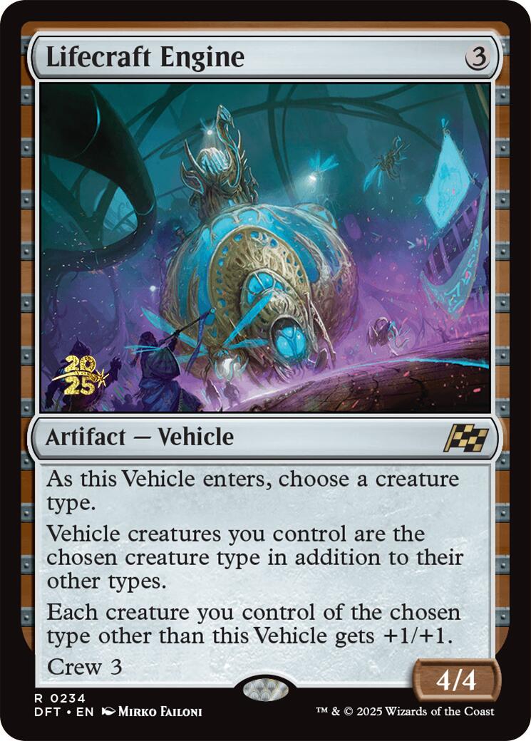 Lifecraft Engine [Aetherdrift Prerelease Promos] | Exor Games New Glasgow