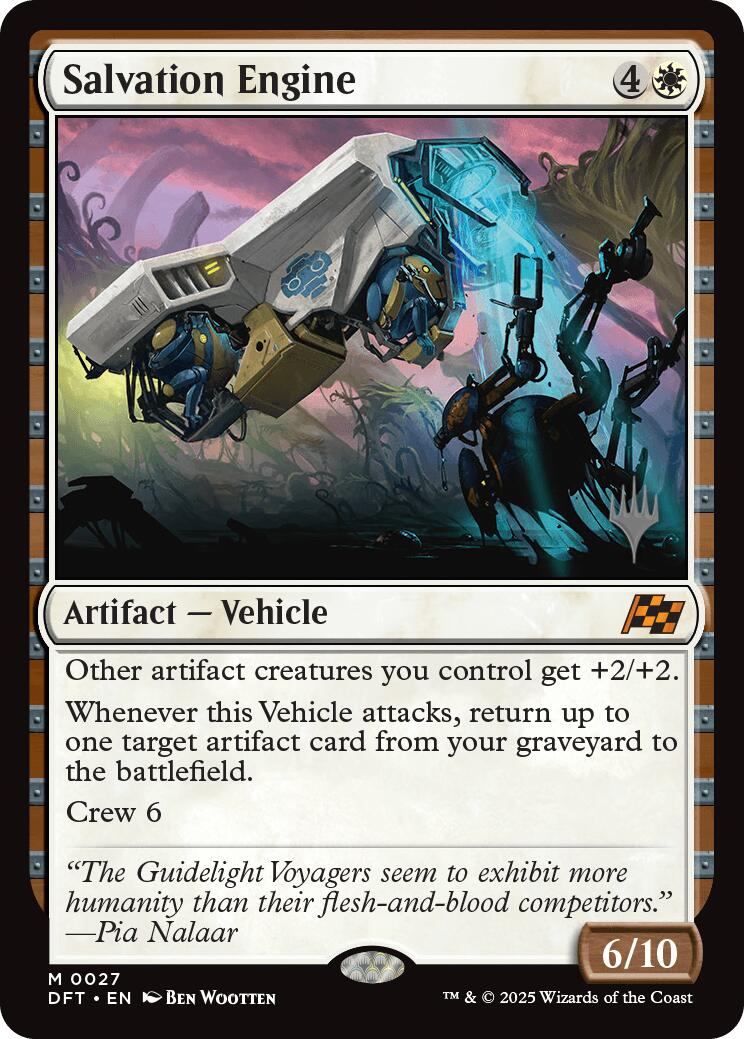 Salvation Engine [Aetherdrift Promos] | Exor Games New Glasgow