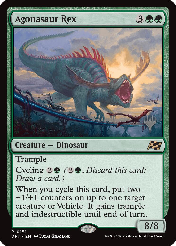 Agonasaur Rex [Aetherdrift Promos] | Exor Games New Glasgow