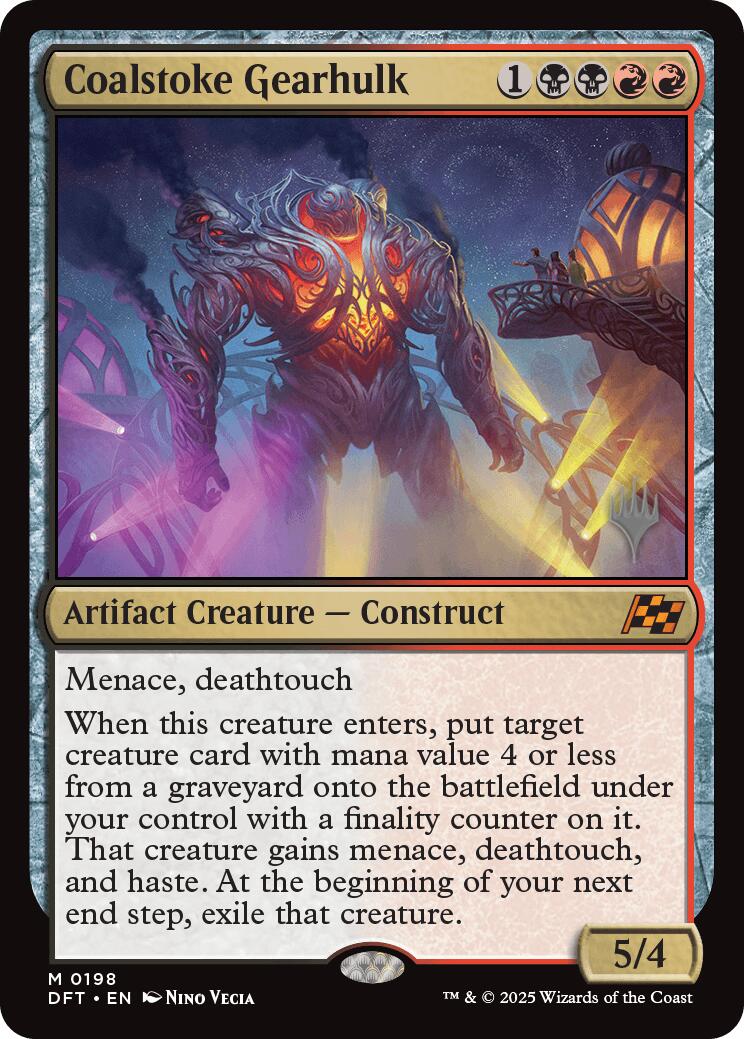 Coalstoke Gearhulk (Promo Pack) [Aetherdrift Promos] | Exor Games New Glasgow