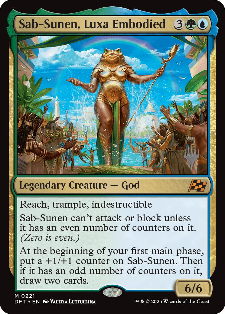 Sab-Sunen, Luxa Embodied (Promo Pack) [Aetherdrift Promos] | Exor Games New Glasgow