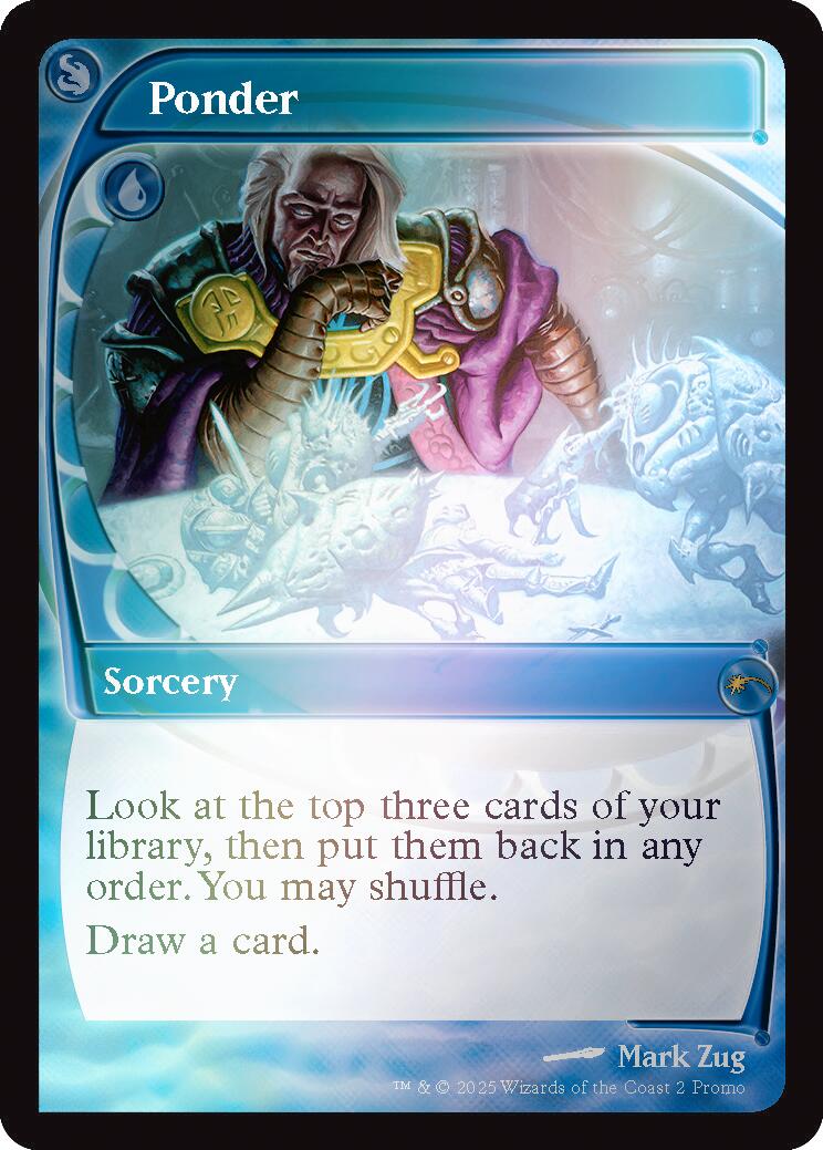 Ponder (Future Sight) [Secret Lair Drop Series] | Exor Games New Glasgow