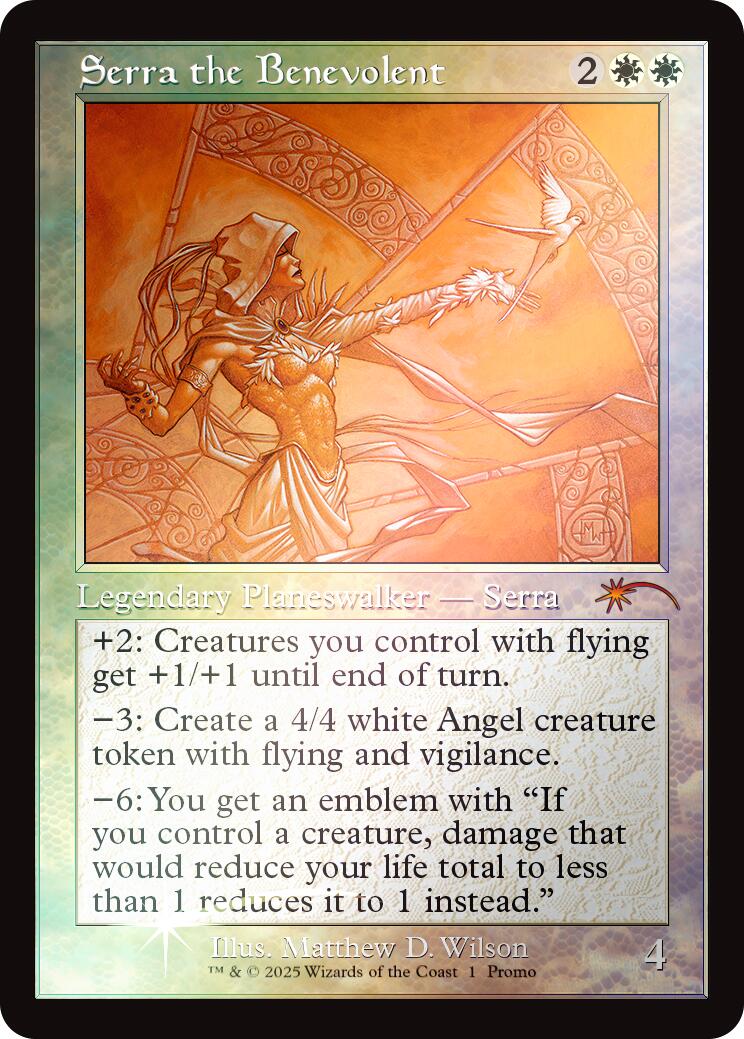 Serra the Benevolent (Retro Frame) [Secret Lair Drop Series] | Exor Games New Glasgow