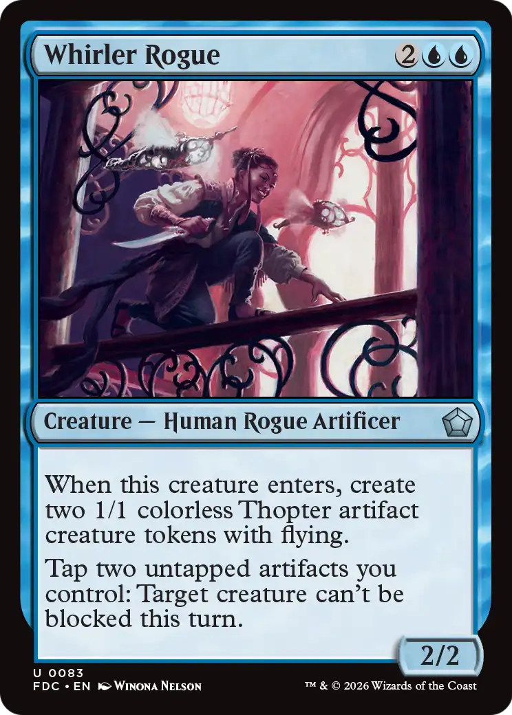 Whirler Rogue [Foundations Commander] | Exor Games New Glasgow
