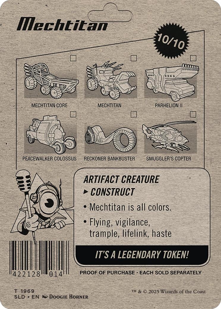 Mechtitan Token [Secret Lair Drop Series] | Exor Games New Glasgow