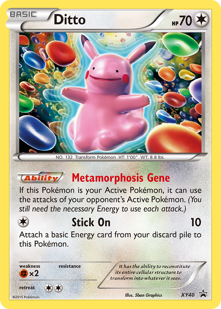 Ditto (XY40) [XY: Black Star Promos] | Exor Games New Glasgow