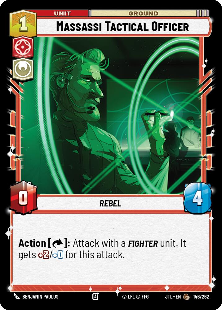 Massassi Tactical Officer (146/262) (146/257) [Jump to Lightspeed] | Exor Games New Glasgow