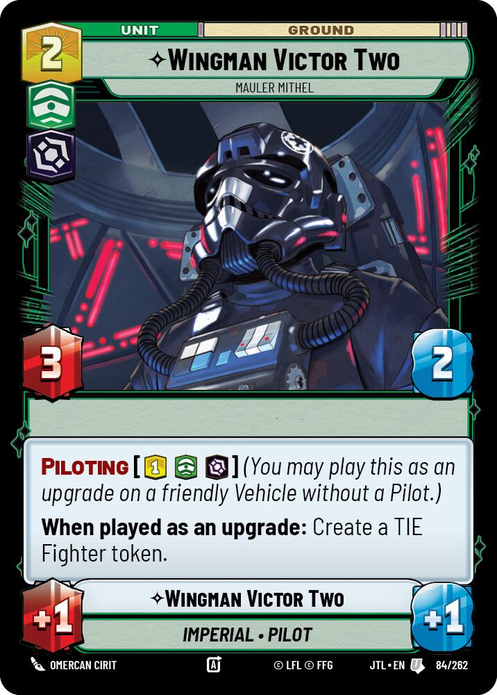 Wingman Victor Two - Mauler Mithel (084/262) (084/257) [Jump to Lightspeed] | Exor Games New Glasgow