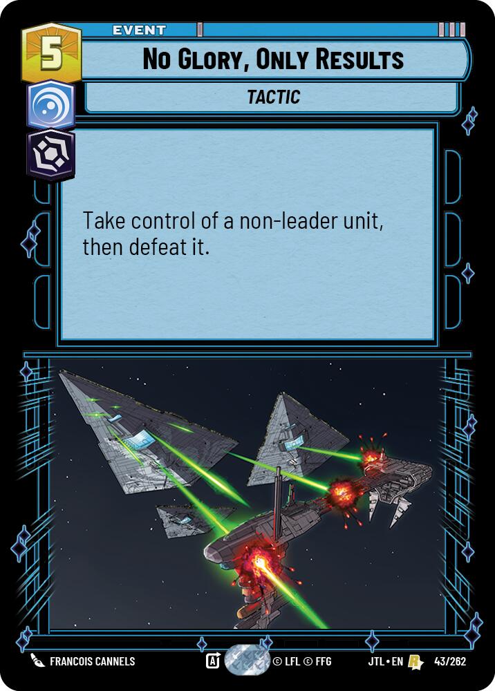 No Glory, Only Results (043/262) (043/257) [Jump to Lightspeed] | Exor Games New Glasgow