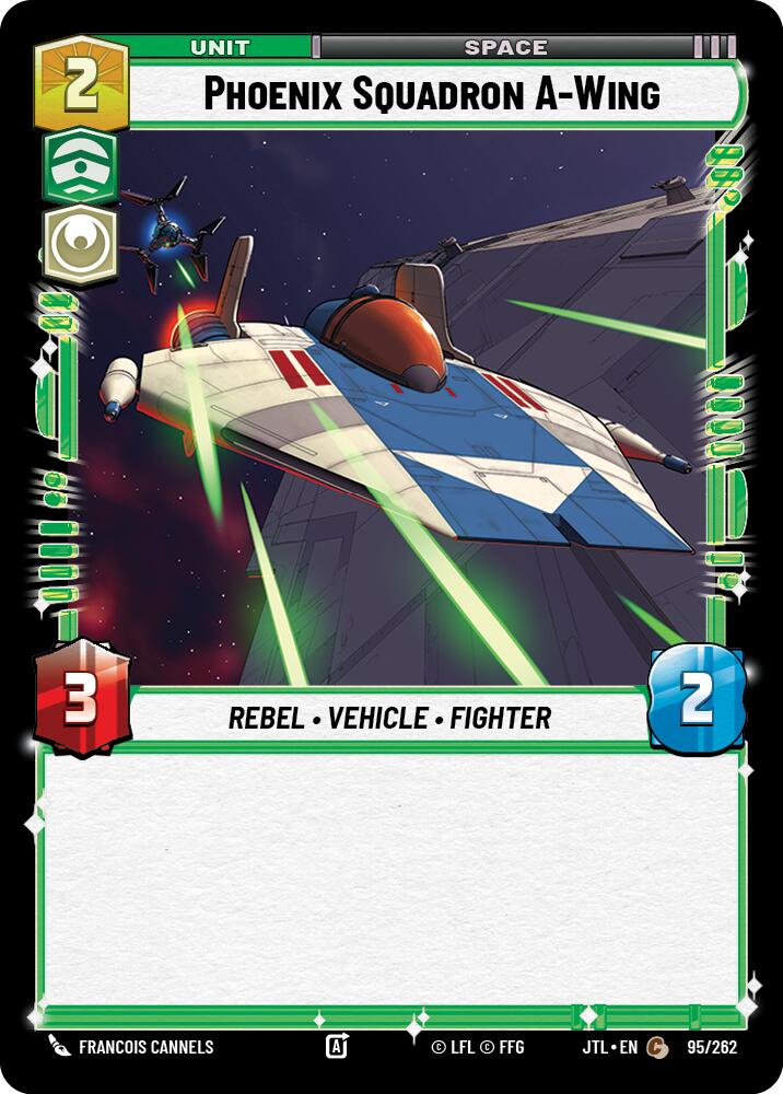 Phoenix Squadron A-Wing (095/262) (095/257) [Jump to Lightspeed] | Exor Games New Glasgow