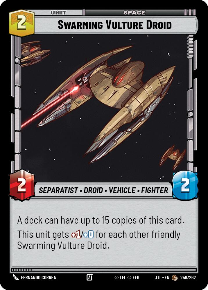 Swarming Vulture Droid (256/262) (256/257) [Jump to Lightspeed] | Exor Games New Glasgow
