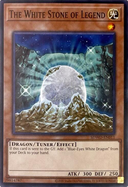 The White Stone of Legend (Unlimited Misprint) [SDWD-EN011] Common | Exor Games New Glasgow