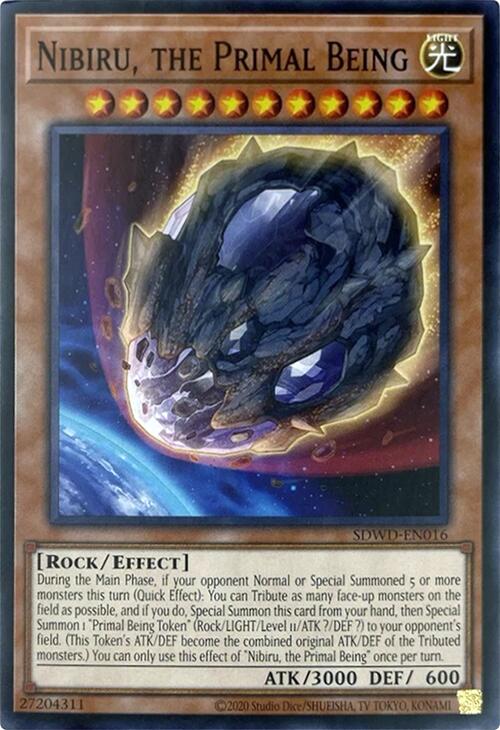 Nibiru, the Primal Being (Unlimited Misprint) [SDWD-EN016] Common | Exor Games New Glasgow
