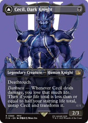 Cecil, Dark Knight // Cecil, Redeemed Paladin (Borderless) [FINAL FANTASY] | Exor Games New Glasgow