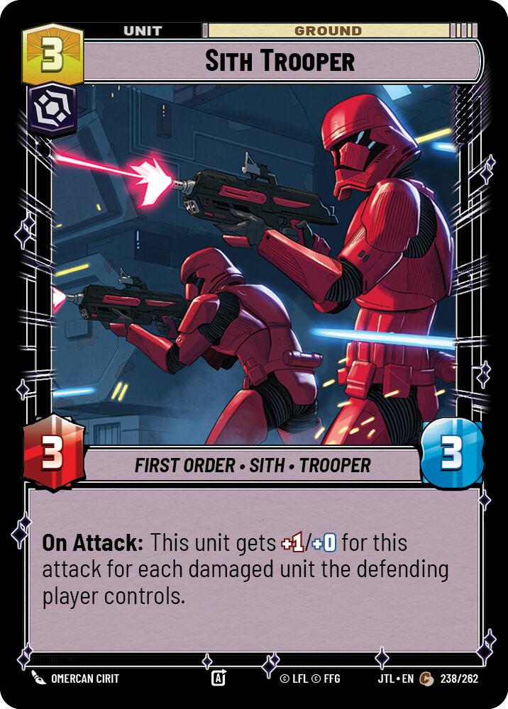 Sith Trooper (238/262) (238/257) [Jump to Lightspeed] | Exor Games New Glasgow