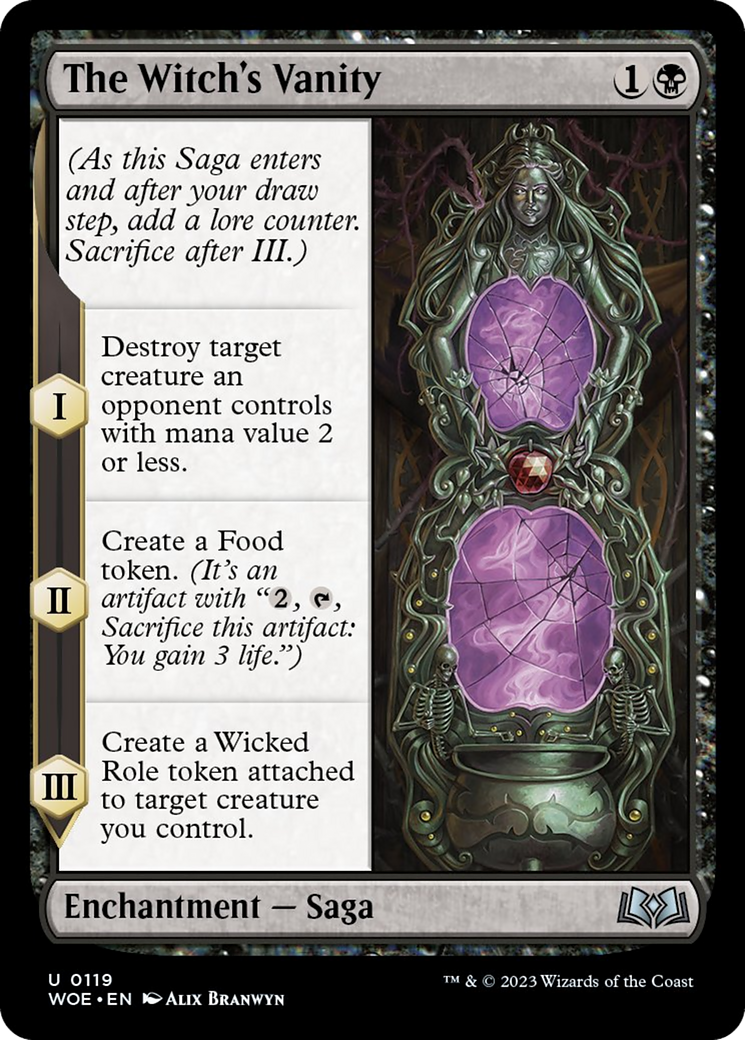 The Witch's Vanity [Wilds of Eldraine] | Exor Games New Glasgow