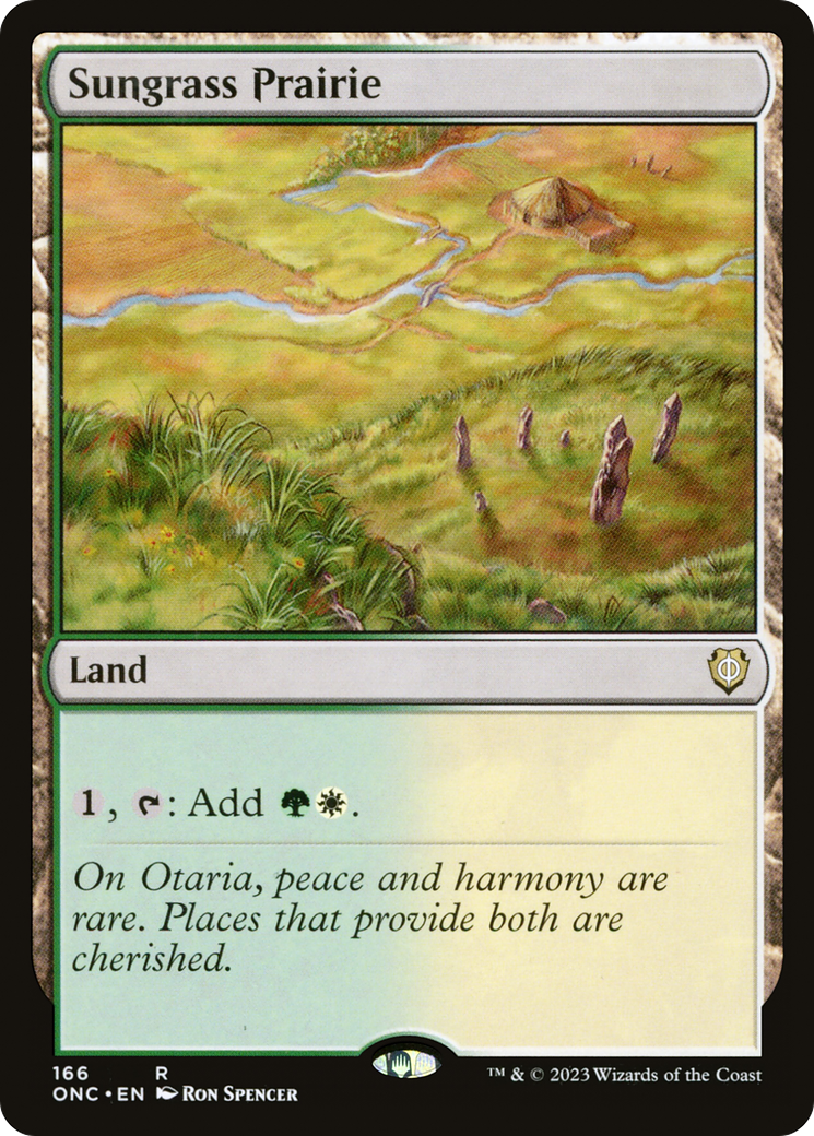 Sungrass Prairie [Phyrexia: All Will Be One Commander] | Exor Games New Glasgow