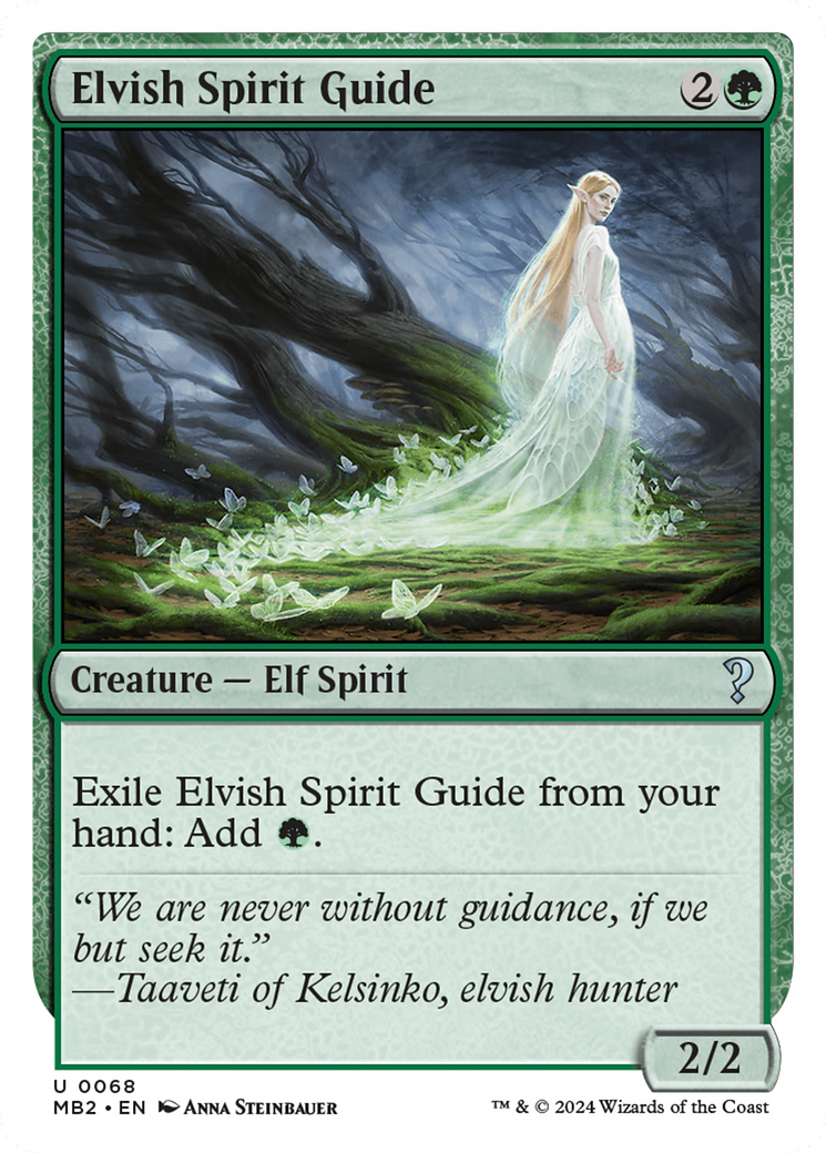 Elvish Spirit Guide (Future Sight) [Mystery Booster 2] | Exor Games New Glasgow