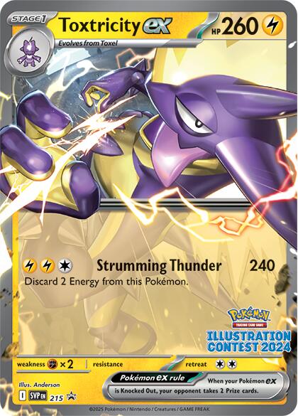 Toxtricity ex (215) [Scarlet & Violet: Black Star Promos] | Exor Games New Glasgow