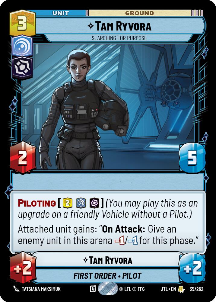 Tam Ryvora - Searching For Purpose (035/262) (035/262) [Jump to Lightspeed] | Exor Games New Glasgow