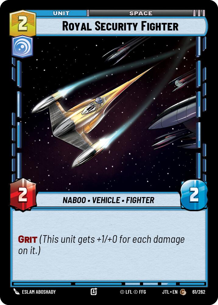 Royal Security Fighter (061/262) (061/262) [Jump to Lightspeed] | Exor Games New Glasgow
