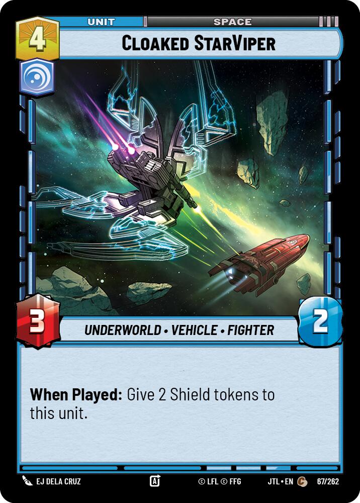 Cloaked StarViper (067/262) (067/262) [Jump to Lightspeed] | Exor Games New Glasgow