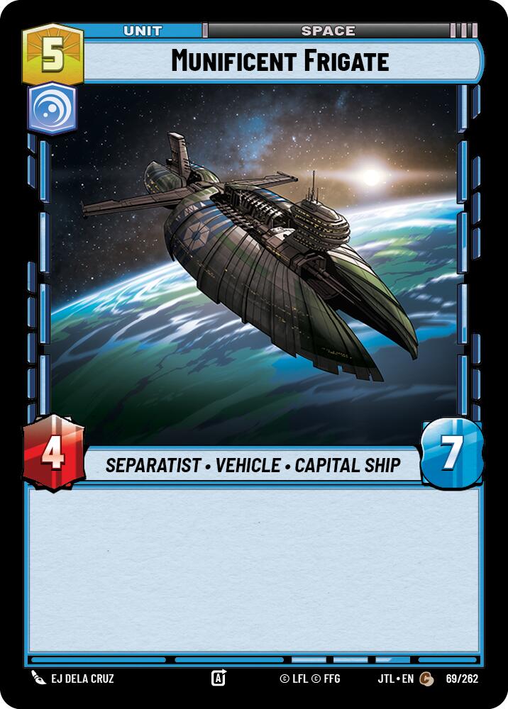 Munificent Frigate (069/262) (069/262) [Jump to Lightspeed] | Exor Games New Glasgow
