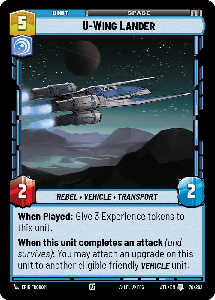 U-Wing Lander (070/262) (070/262) [Jump to Lightspeed] | Exor Games New Glasgow