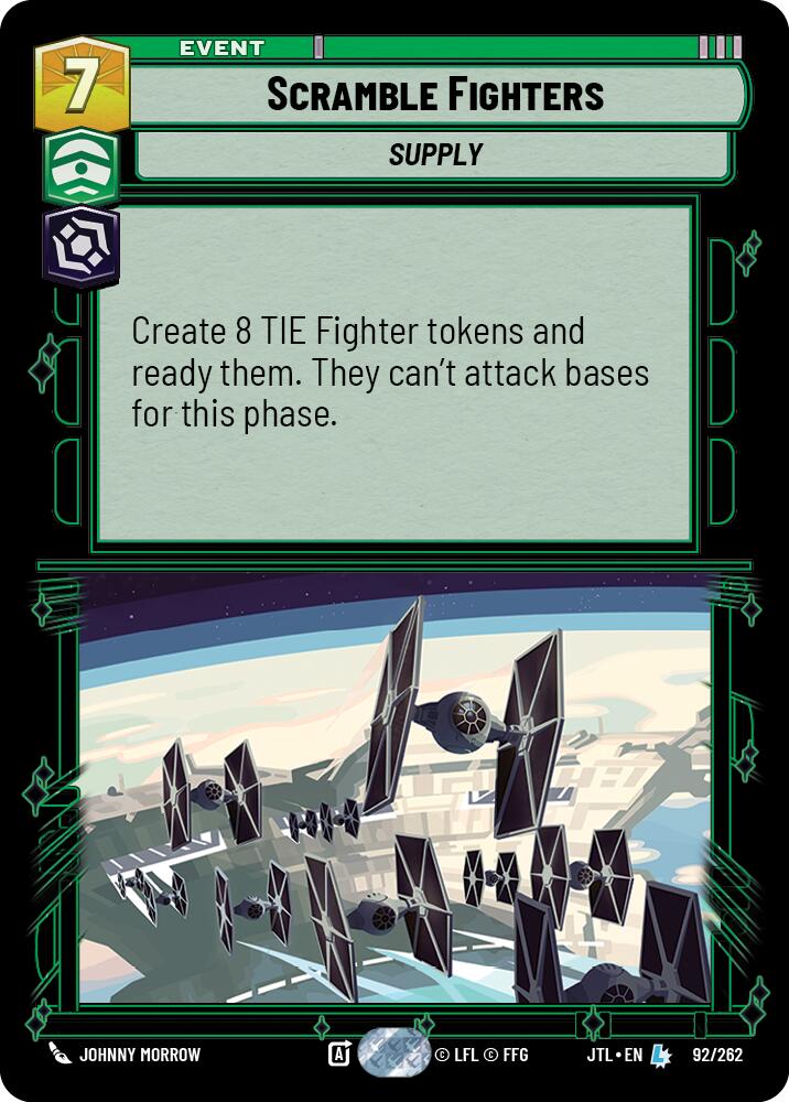 Scramble Fighters (092/262) (092/262) [Jump to Lightspeed] | Exor Games New Glasgow
