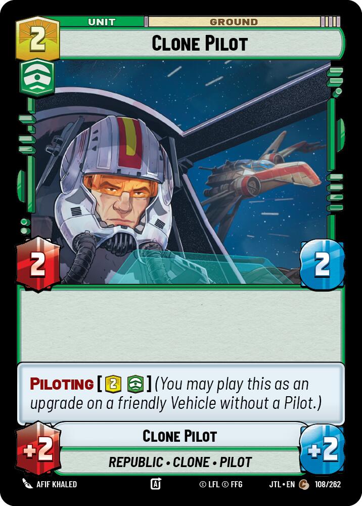 Clone Pilot (108/262) (108/262) [Jump to Lightspeed] | Exor Games New Glasgow