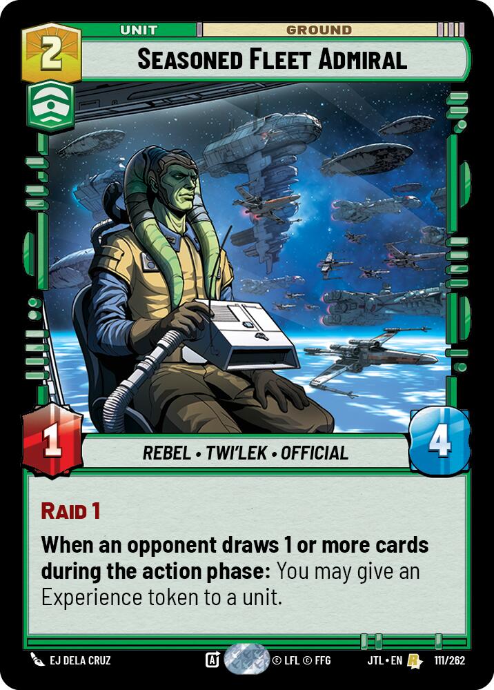 Seasoned Fleet Admiral (111/262) (111/262) [Jump to Lightspeed] | Exor Games New Glasgow