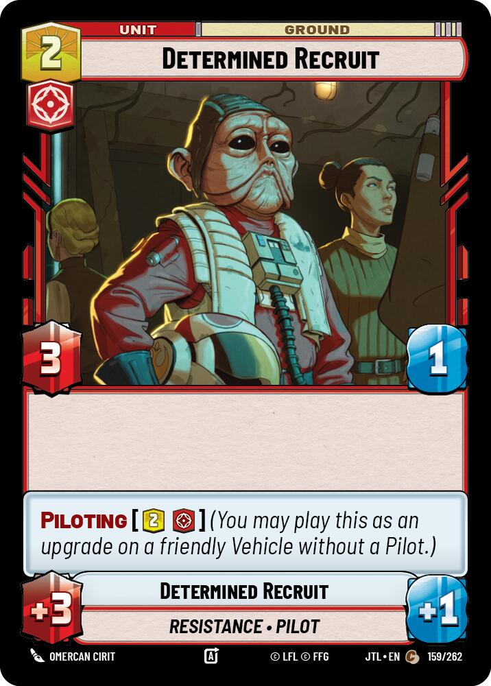 Determined Recruit (159/262) (159/262) [Jump to Lightspeed] | Exor Games New Glasgow