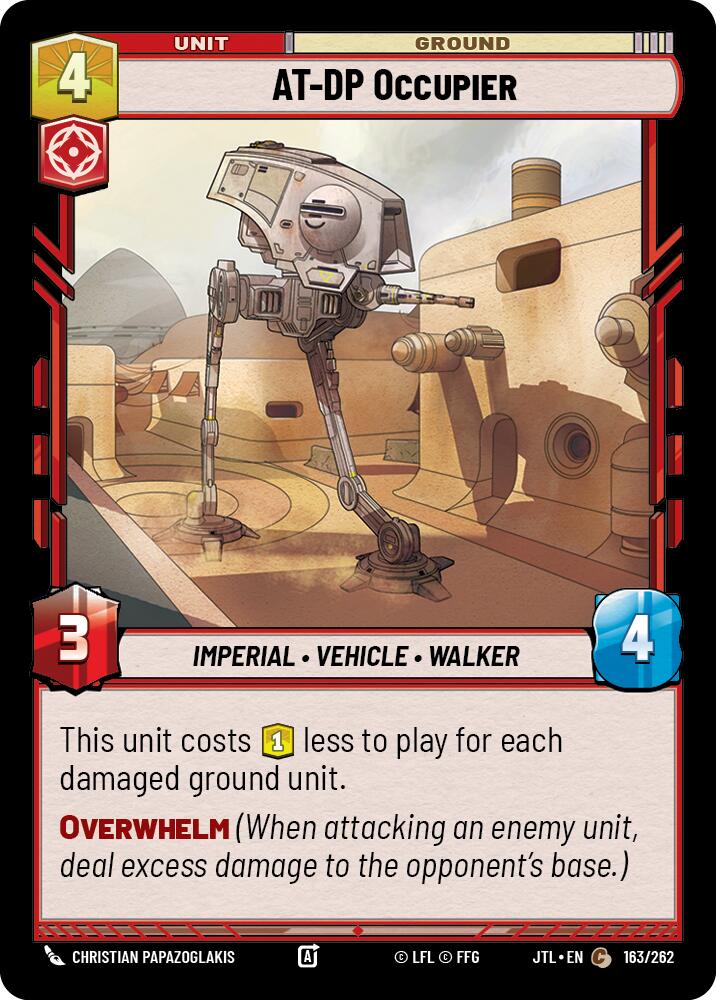 AT-DP Occupier (163/262) (163/262) [Jump to Lightspeed] | Exor Games New Glasgow