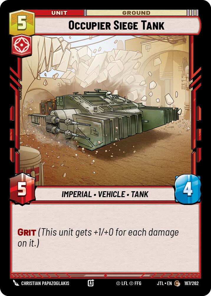 Occupier Siege Tank (167/262) (167/262) [Jump to Lightspeed] | Exor Games New Glasgow