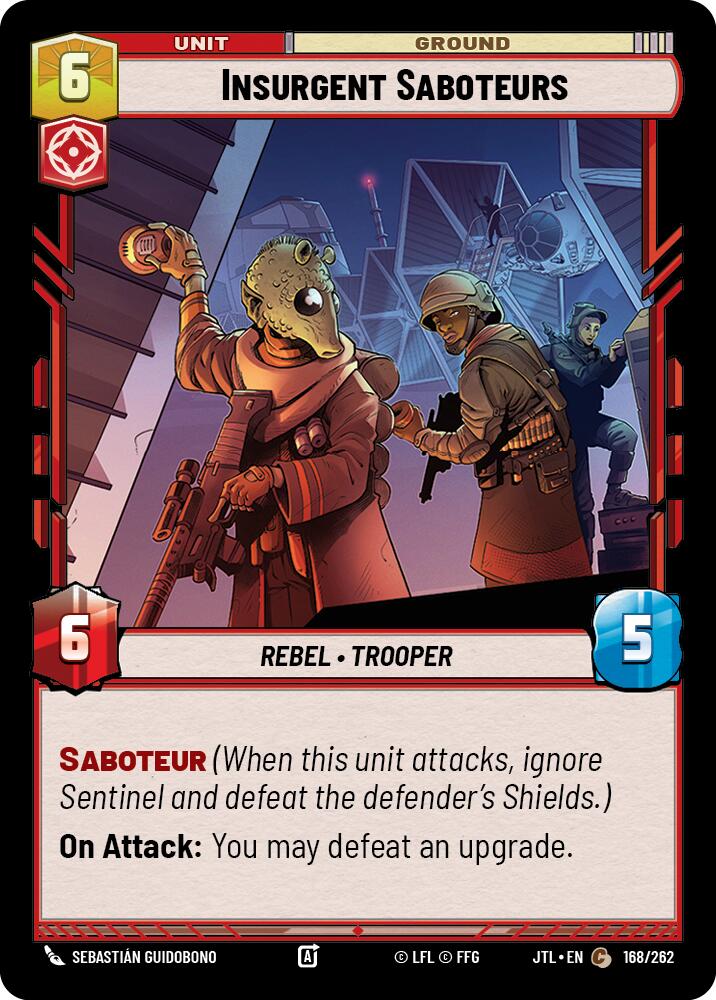 Insurgent Saboteurs (168/262) (168/262) [Jump to Lightspeed] | Exor Games New Glasgow