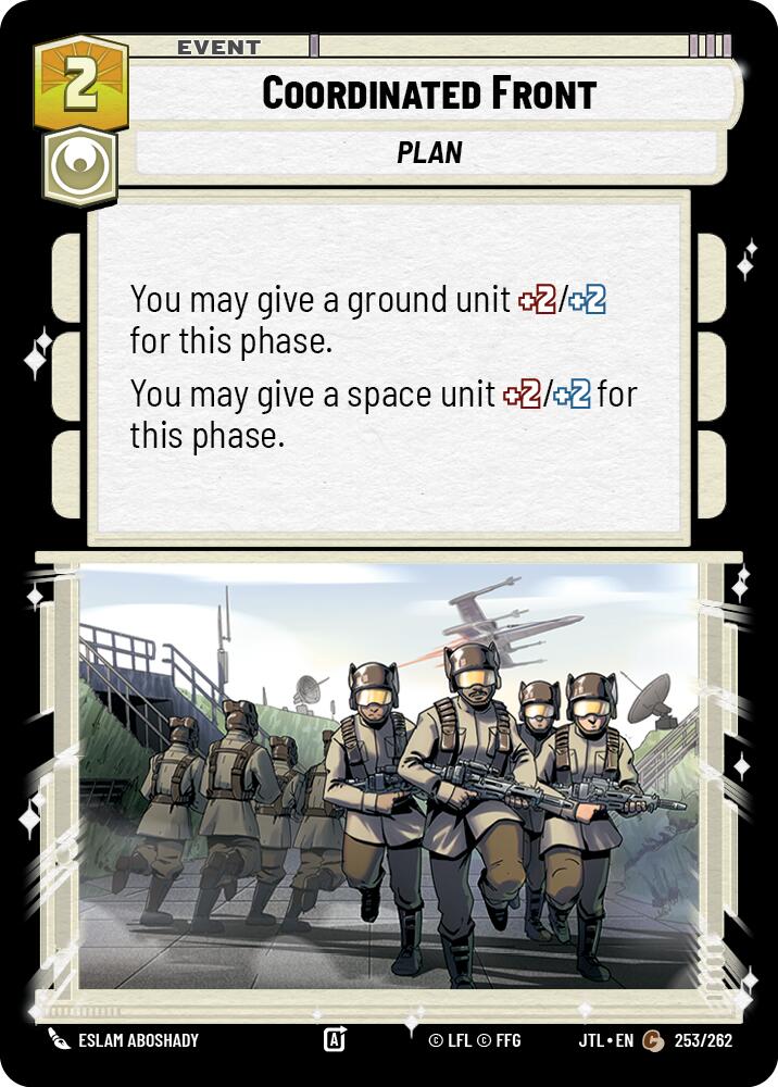 Coordinated Front (253/262) (253/262) [Jump to Lightspeed] | Exor Games New Glasgow