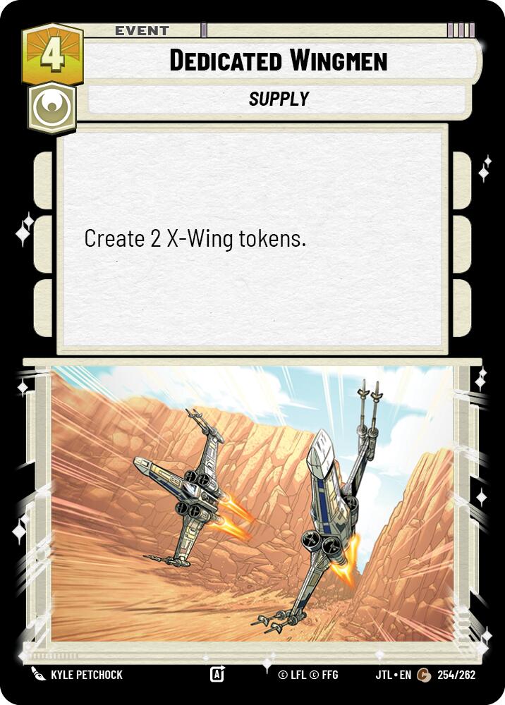 Dedicated Wingmen (254/262) (254/262) [Jump to Lightspeed] | Exor Games New Glasgow