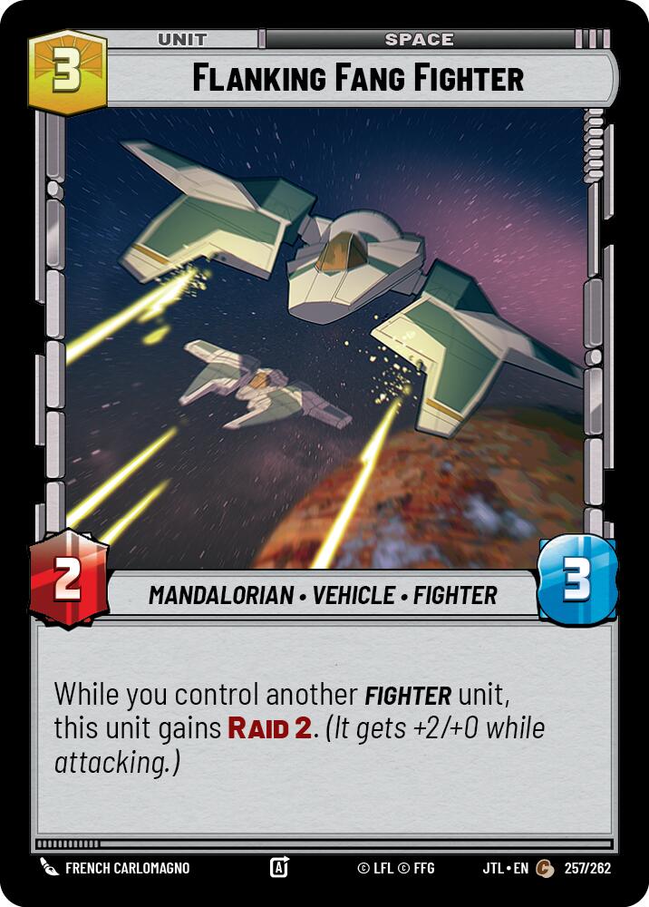 Flanking Fang Fighter (257/262) (257/262) [Jump to Lightspeed] | Exor Games New Glasgow