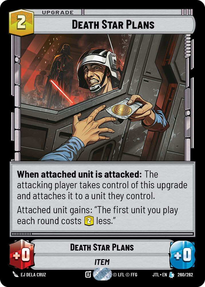 Death Star Plans (260/262) (260/262) [Jump to Lightspeed] | Exor Games New Glasgow