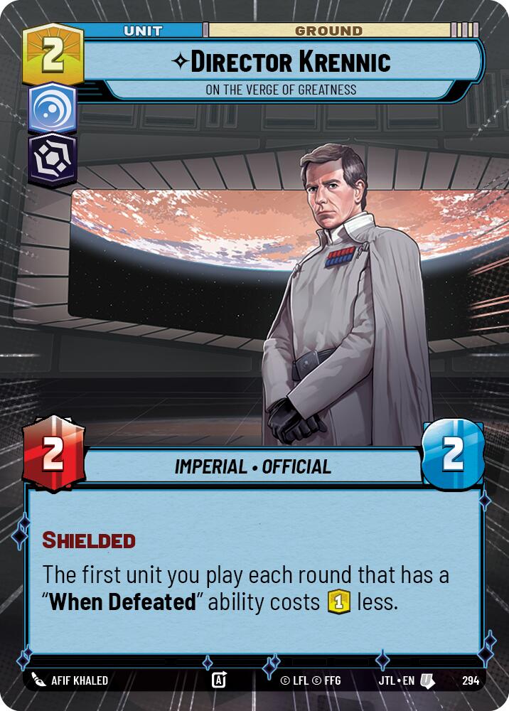 Director Krennic - On the Verge of Greatness (294) (Hyperspace) (294) [Jump to Lightspeed] | Exor Games New Glasgow