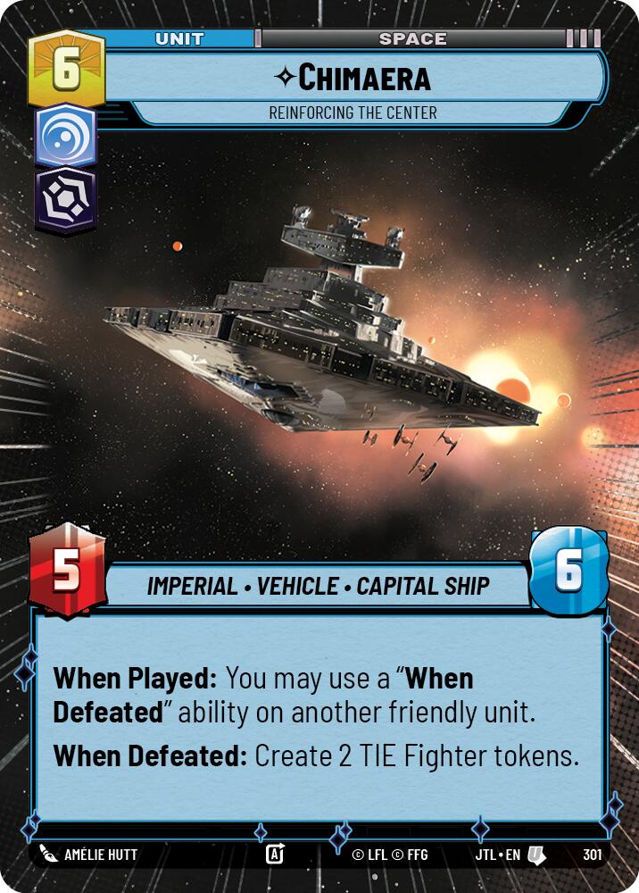 Chimaera - Reinforcing the Center (301) (Hyperspace) (301) [Jump to Lightspeed] | Exor Games New Glasgow