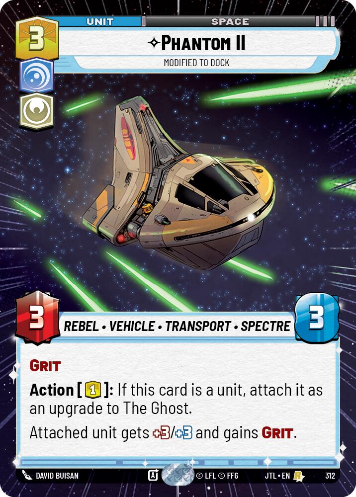 Phantom II - Modified to Dock (312) (Hyperspace) (312) [Jump to Lightspeed] | Exor Games New Glasgow