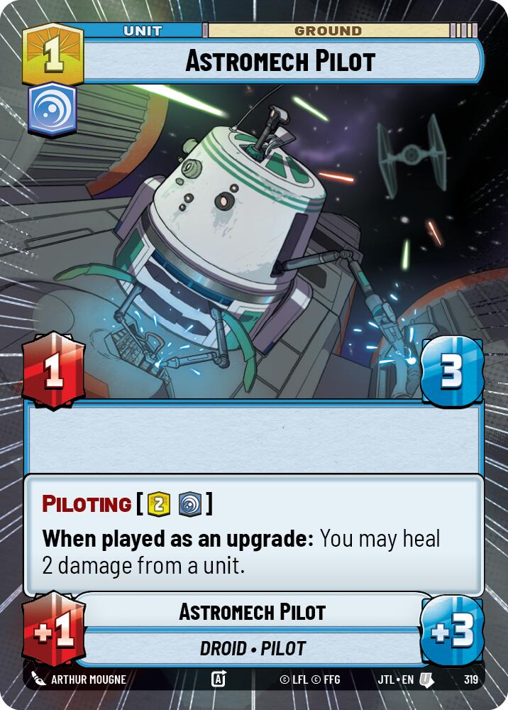 Astromech Pilot (319) (Hyperspace) (319) [Jump to Lightspeed] | Exor Games New Glasgow