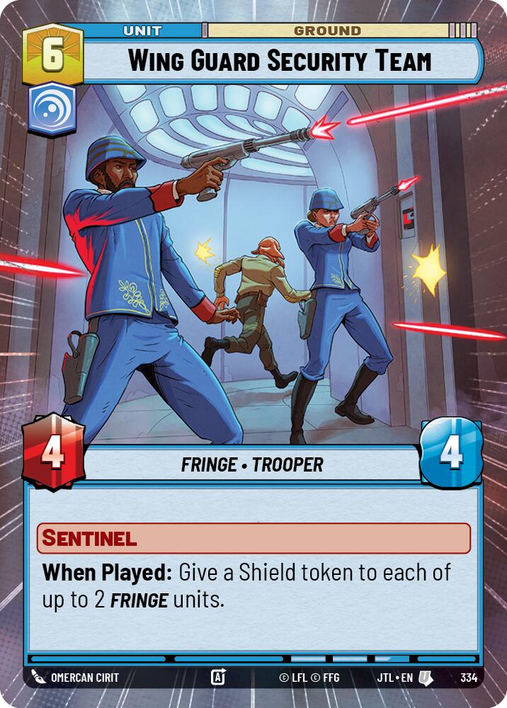 Wing Guard Security Team (334) (Hyperspace) (334) [Jump to Lightspeed] | Exor Games New Glasgow