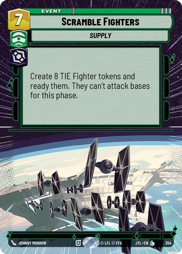 Scramble Fighters (354) (Hyperspace) (354) [Jump to Lightspeed] | Exor Games New Glasgow