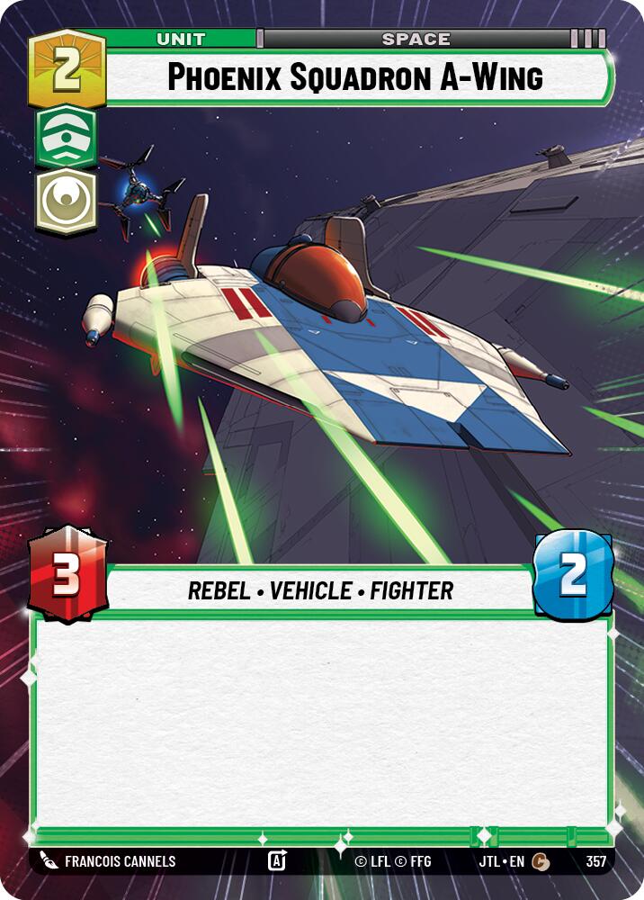 Phoenix Squadron A-Wing (357) (Hyperspace) (357) [Jump to Lightspeed] | Exor Games New Glasgow