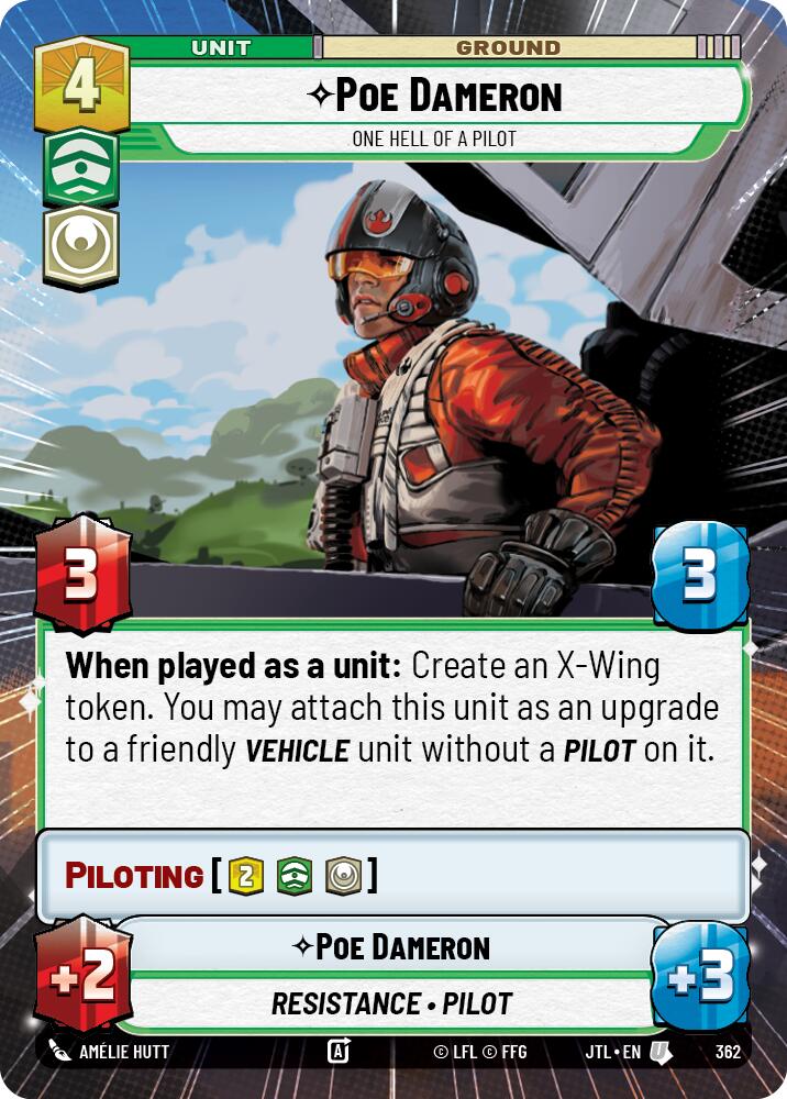 Poe Dameron - One Hell of a Pilot (362) (Hyperspace) (362) [Jump to Lightspeed] | Exor Games New Glasgow