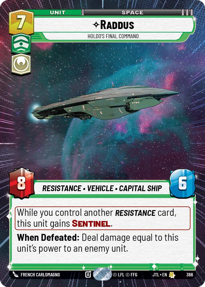 Raddus - Holdo's Final Command (366) (Hyperspace) (366) [Jump to Lightspeed] | Exor Games New Glasgow