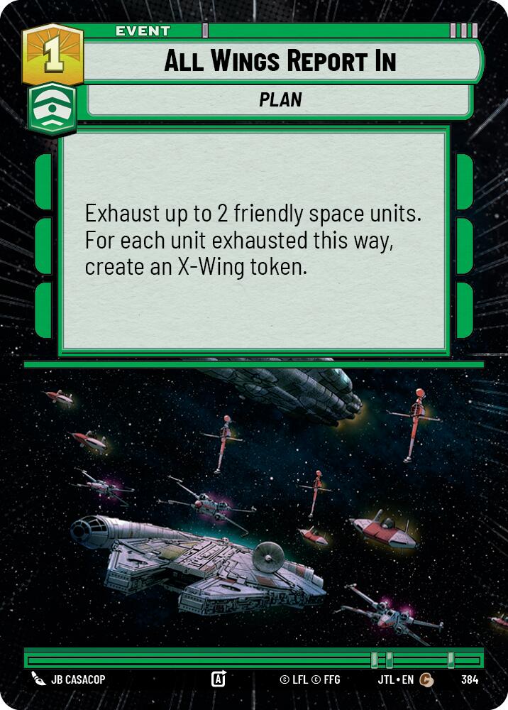 All Wings Report In (384) (Hyperspace) (384) [Jump to Lightspeed] | Exor Games New Glasgow