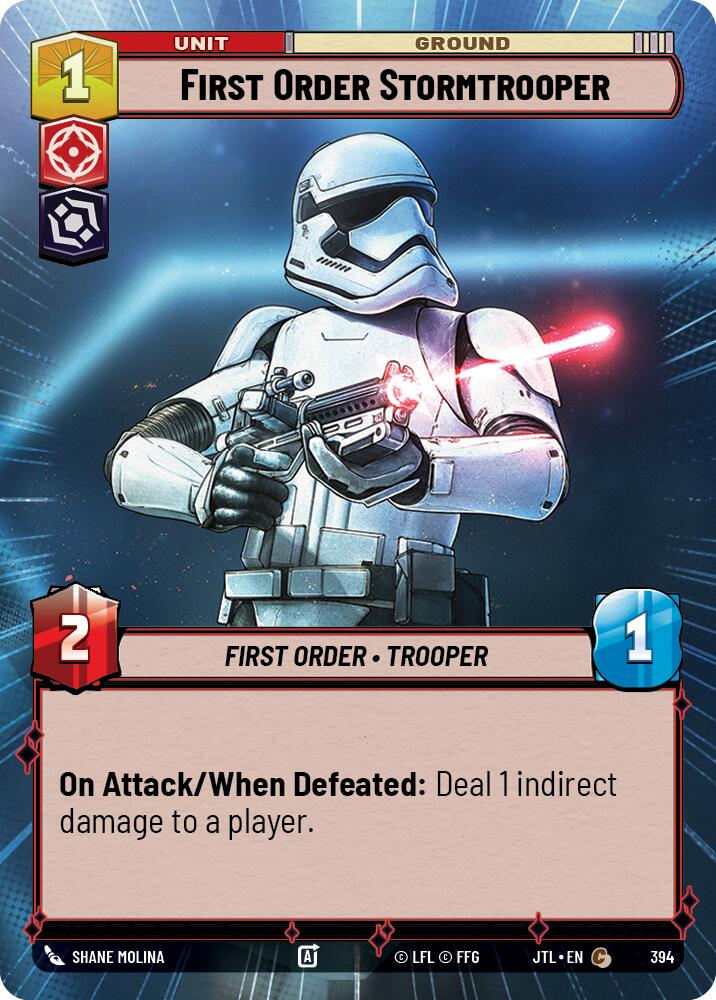First Order Stormtrooper (394) (Hyperspace) (394) [Jump to Lightspeed] | Exor Games New Glasgow